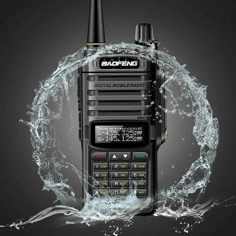 2023 Baofeng UV-9R Pro V1 V2 Waterproof IP68 16KM Walkie Talkie Type-C Charger UHF VHF Long Range UV-5R Upgrade Ham CB Radio