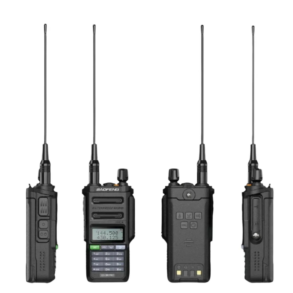 2023 Baofeng UV-9R Pro V1 V2 Waterproof IP68 16KM Walkie Talkie Type-C Charger UHF VHF Long Range UV-5R Upgrade Ham CB Radio