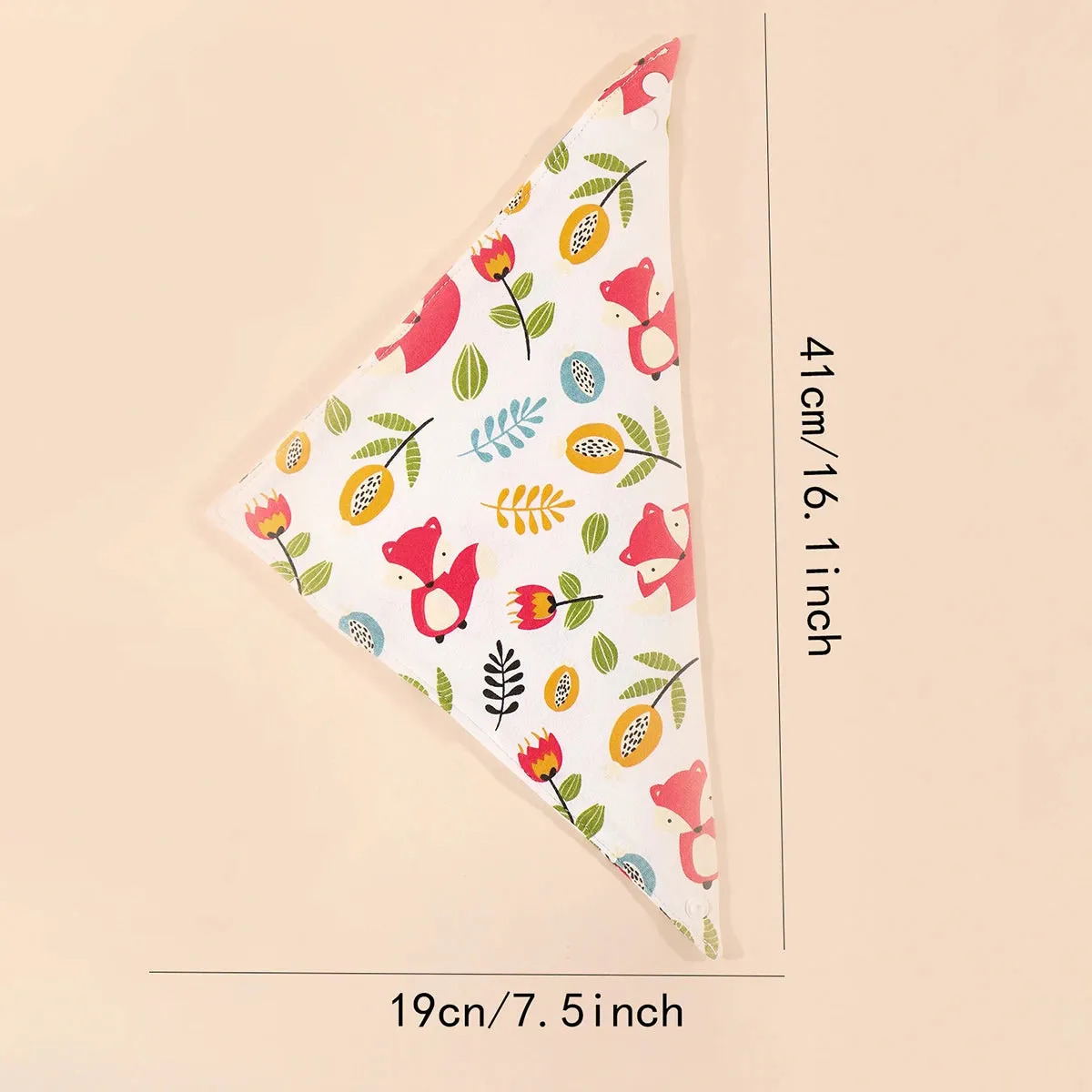 5-Piece Essential Waterproof Bib Bandanas
