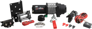 ALL BALLS Winch - 4500 LB - Wire - 4 Bolt 431-01025