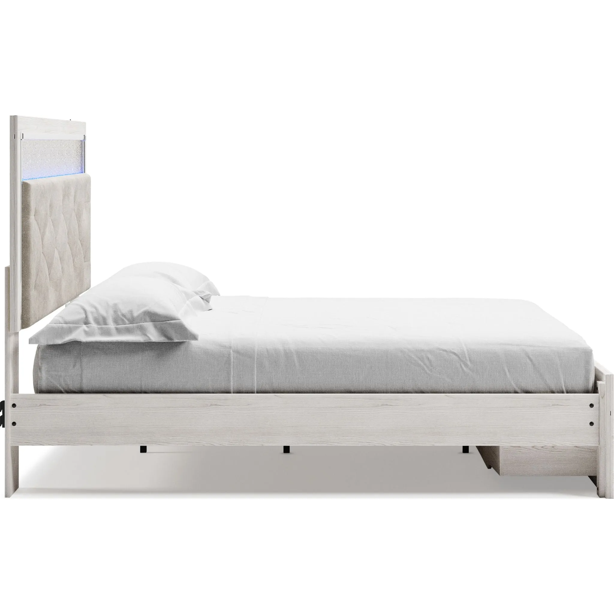 Altyra Storage Bed - White