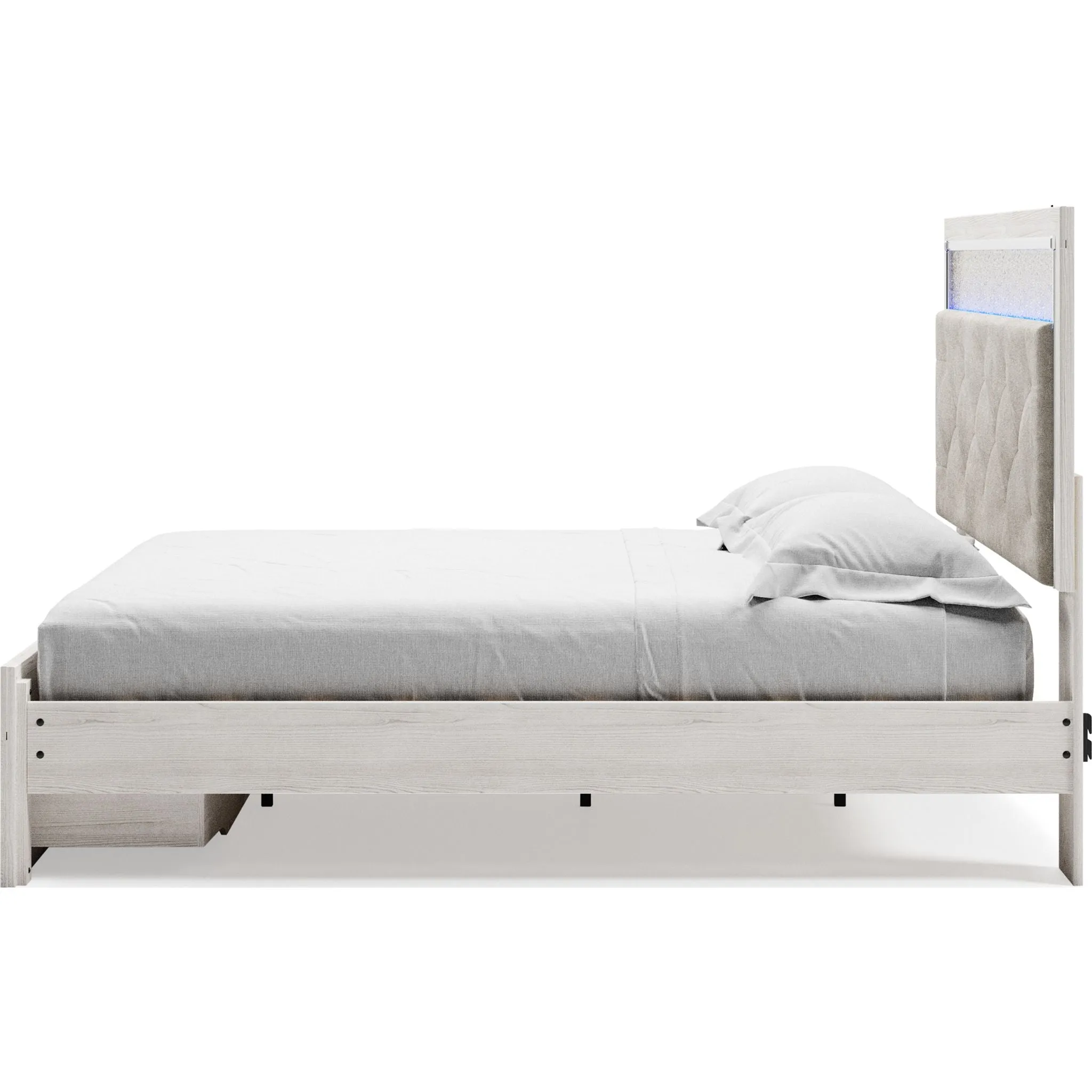 Altyra Storage Bed - White