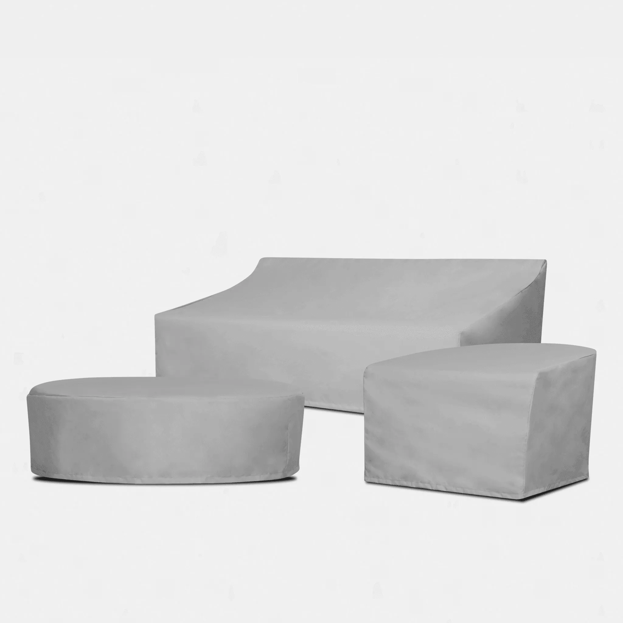 Antigua 2 Seat Armless Sofa - Weather Cover