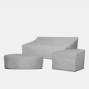 Antigua 2 Seat Armless Sofa - Weather Cover