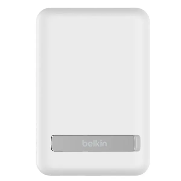 BELKIN BoostCharge Magnetic Wireless Power Bank 5K for Apple Iphone   Stand