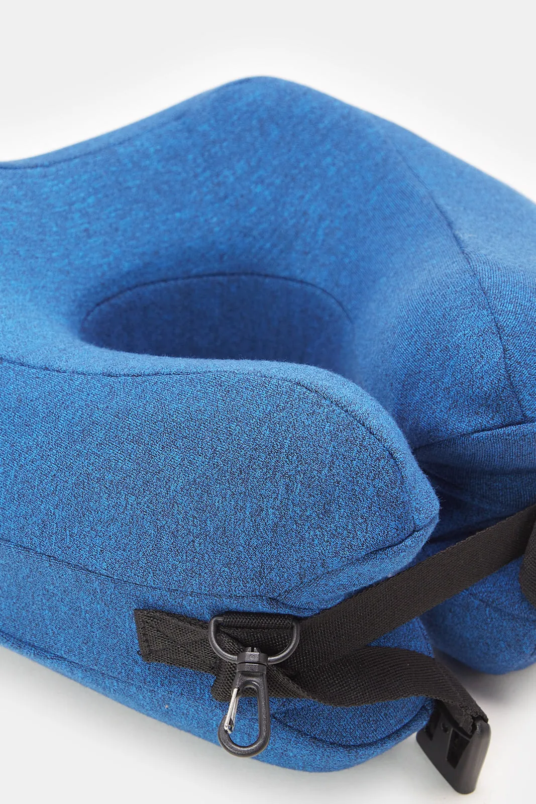 Blue Memory Foam Neck Pillow