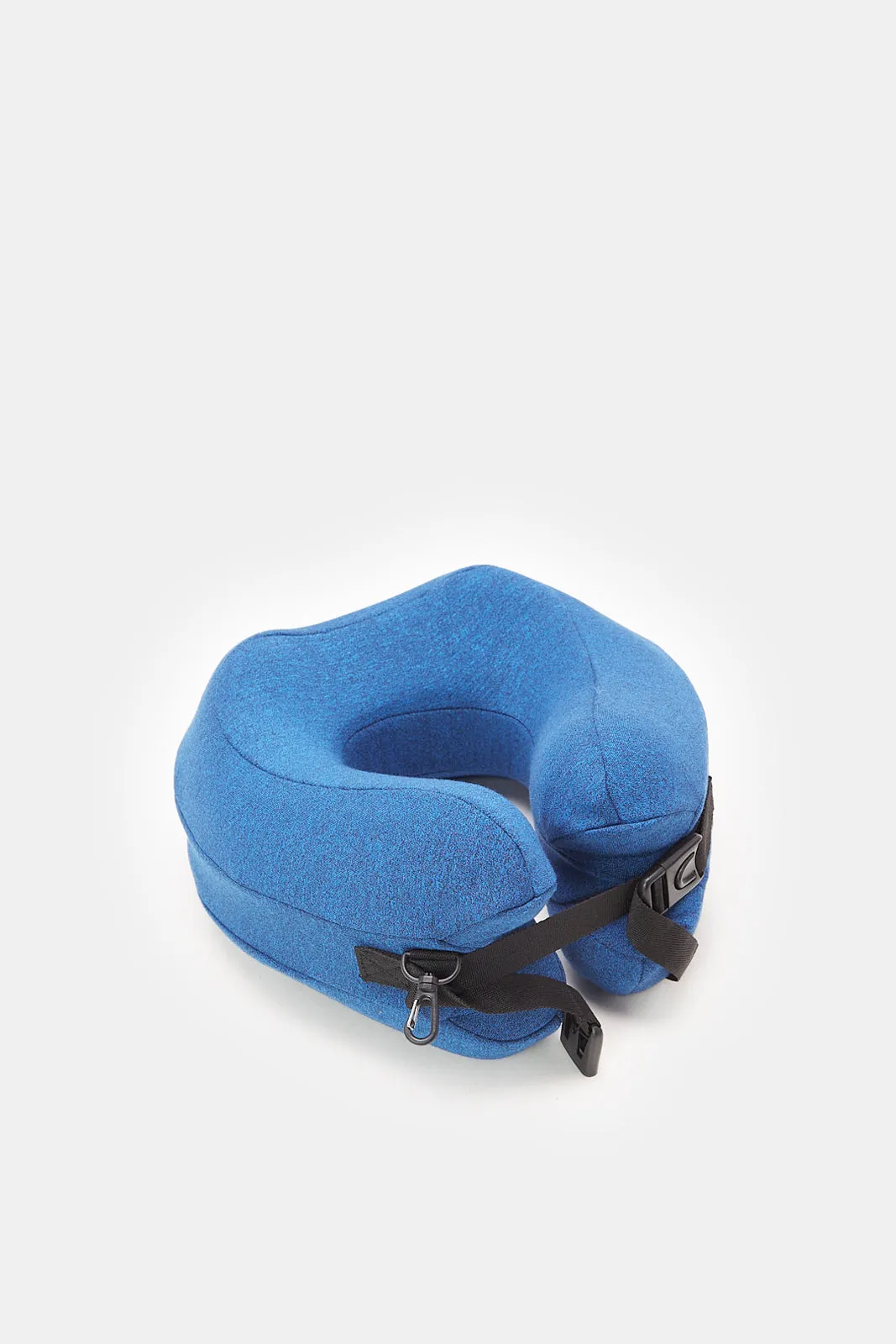 Blue Memory Foam Neck Pillow