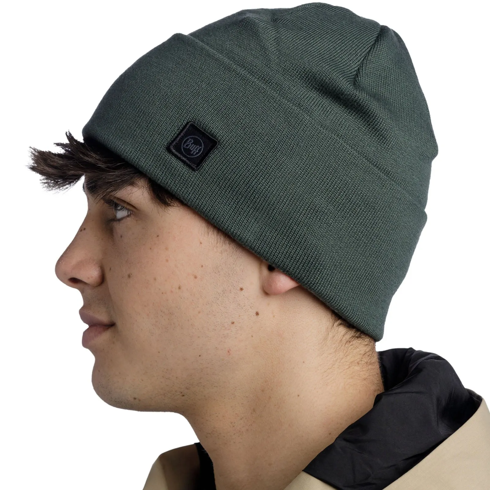 Buff Unisex Knitted Beanie Hat