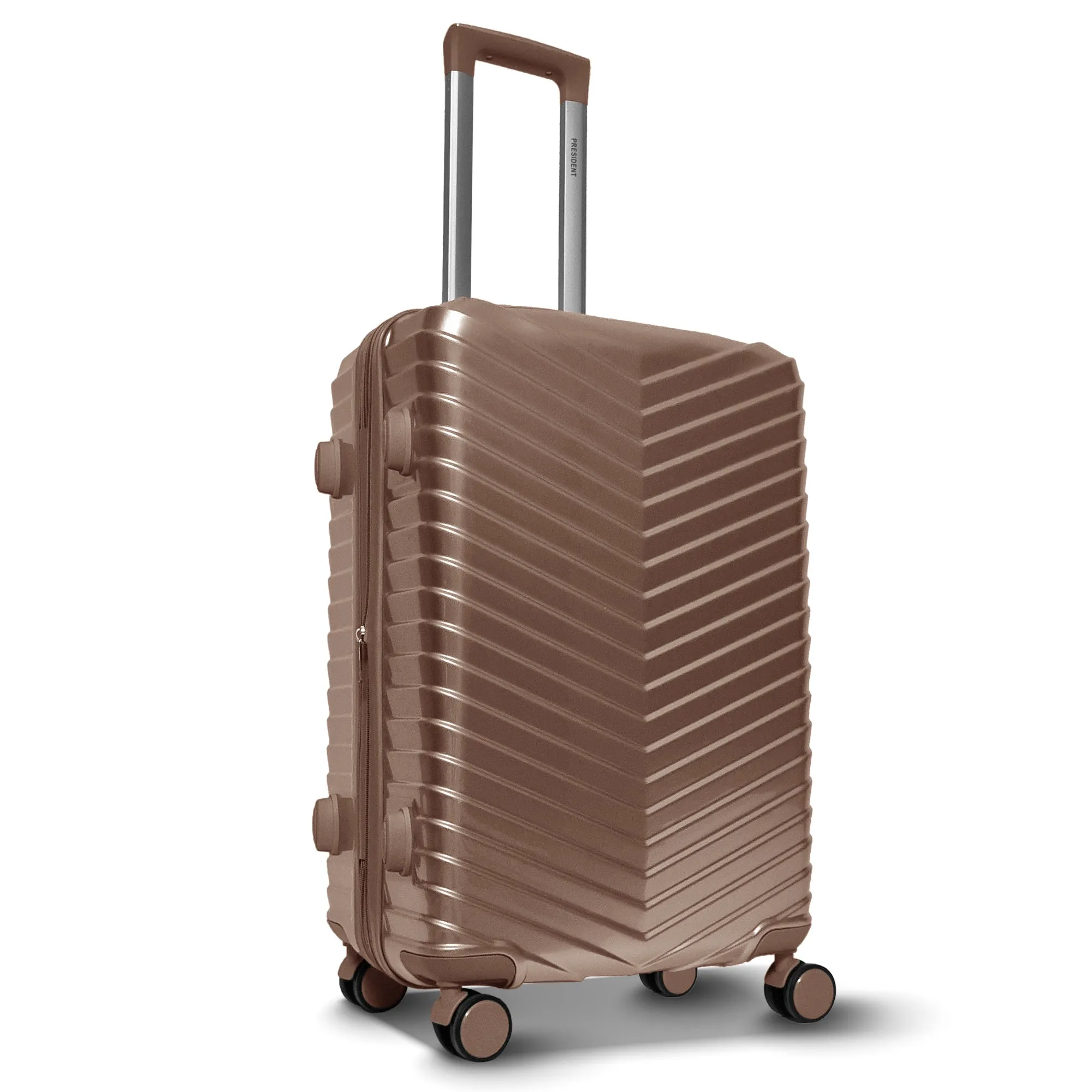 Chevron President PolyCarbonate 3pc Set Luggage (28"/24"/20")