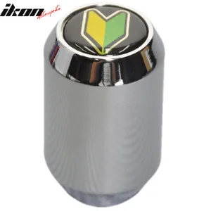 Chrome M10X1.5MMinterior Selector MT MUG Gear Shift Knob BD Badge New