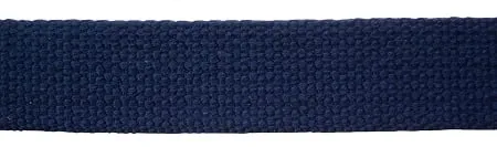 Cotton Webbing - Navy - 1" (25mm)