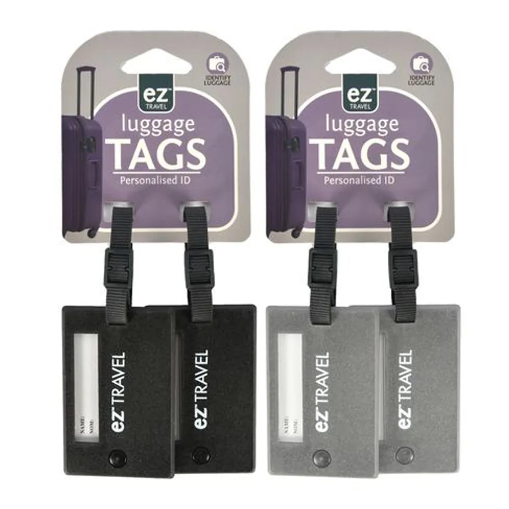 ez Travel Luggage Tags 2Pcs TRA-141