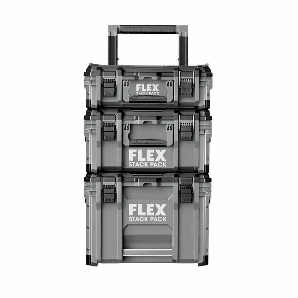Flex Fsm1101-3 Stack Pack 3-Pc. Storage System