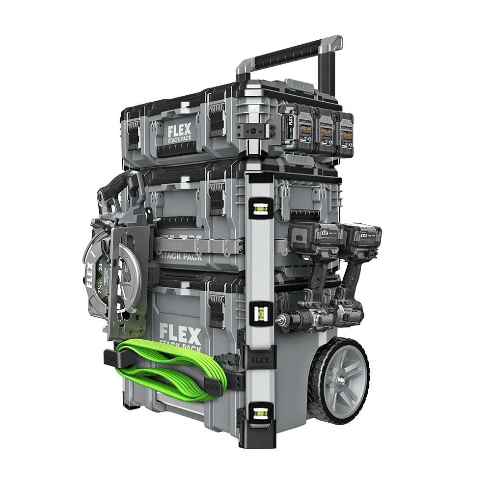 Flex Fsm1101-3 Stack Pack 3-Pc. Storage System