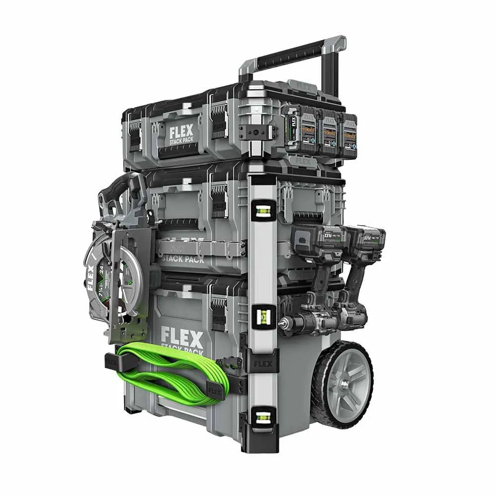 Flex Fsm1101-3 Stack Pack 3-Pc. Storage System