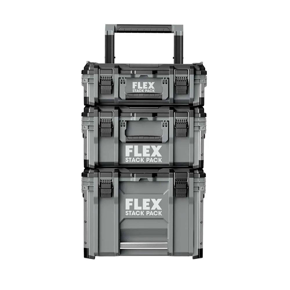 Flex Fsm1101-3 Stack Pack 3-Pc. Storage System