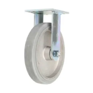 Forbes Industries 1639-R 8" MOR Gray Wheel Cast Aluminum Hub & Rigid Caster