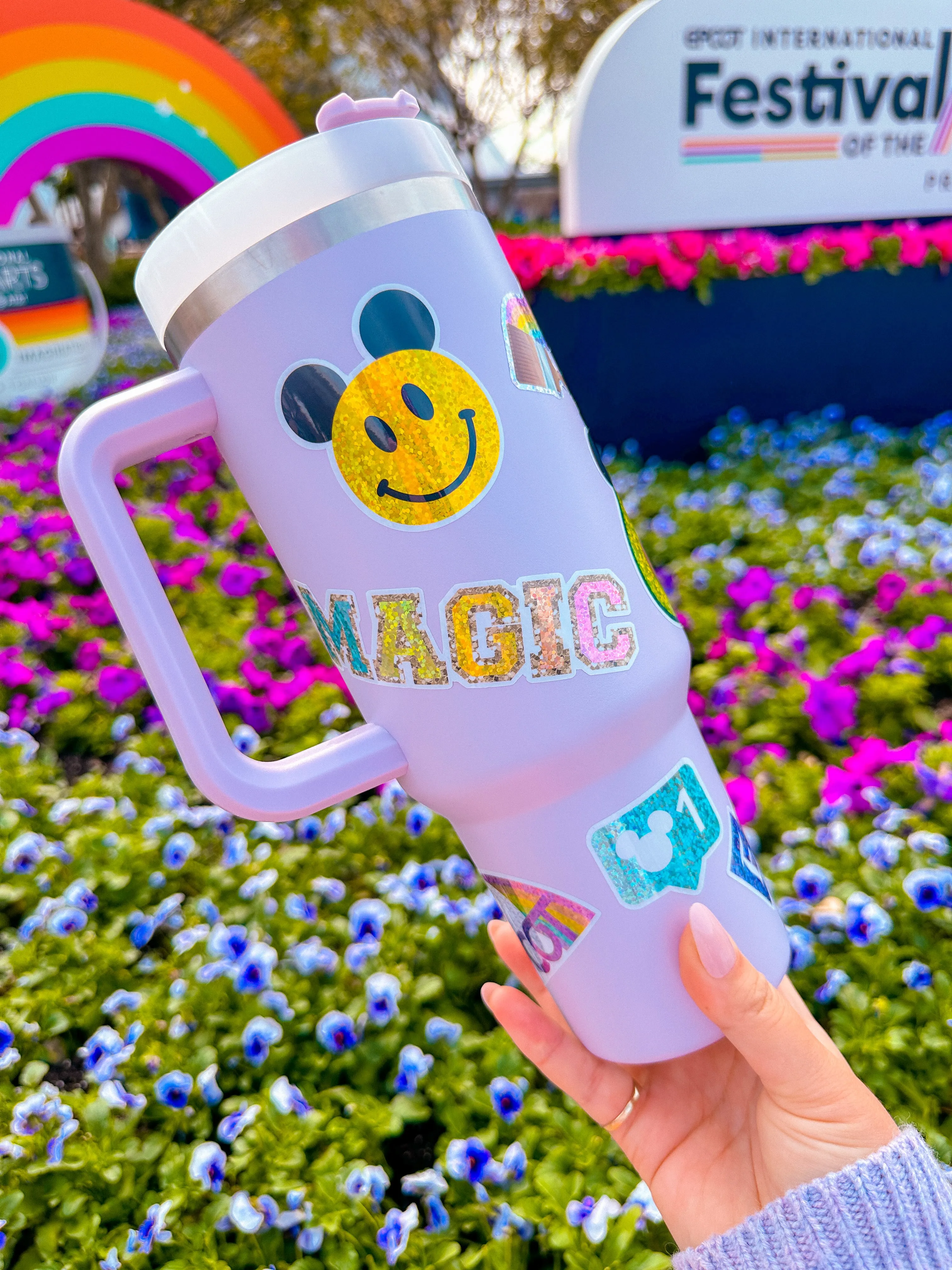 Glitter Waterproof Sticker - (Varsity Letter) PLAN