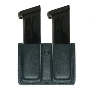 Hero's Pride AIRTEK 1438P-L Open Double Magazine Case, Plain, Black, Large, 1 Each