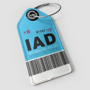 IAD - Luggage Tag