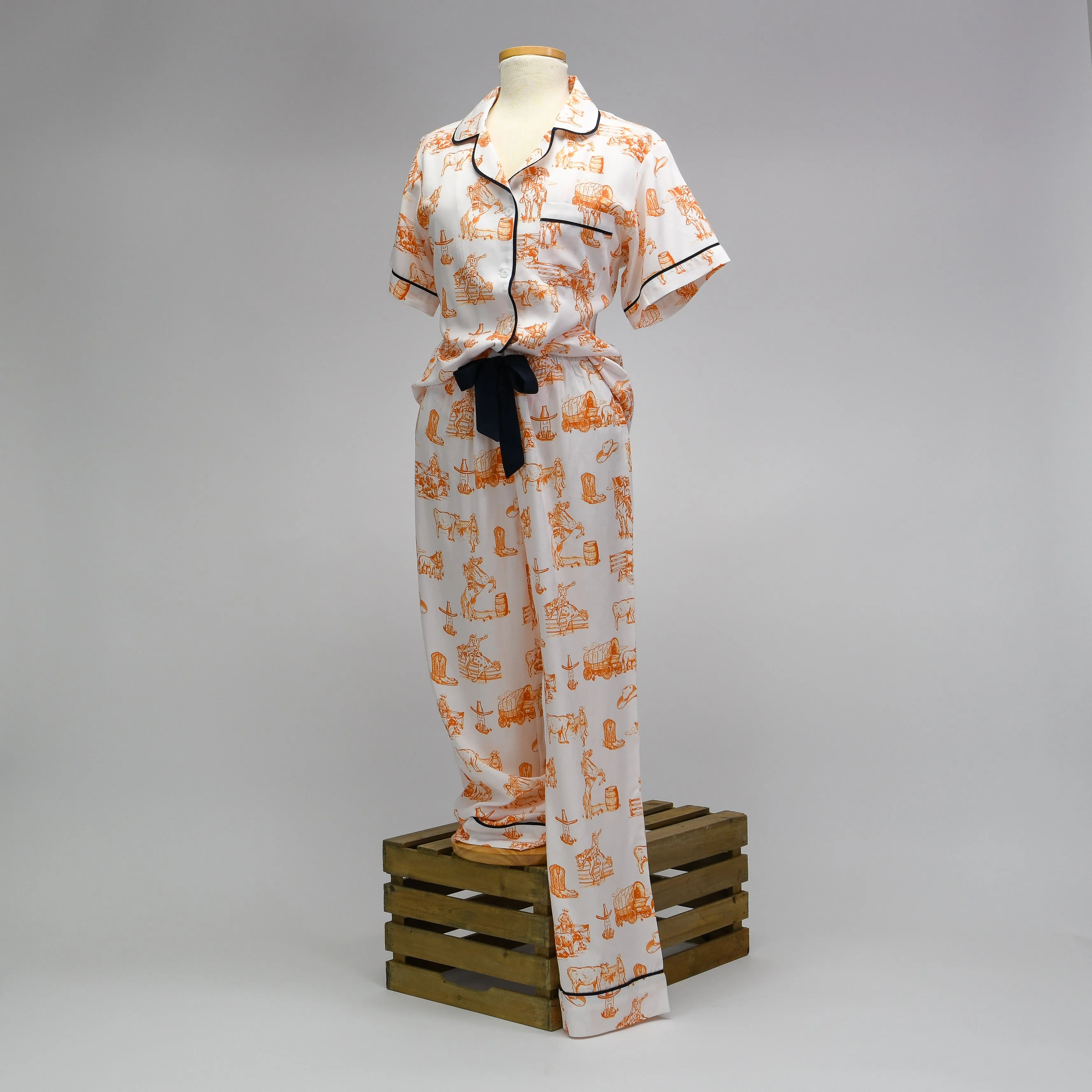 KK PJ Pant Set - Orange