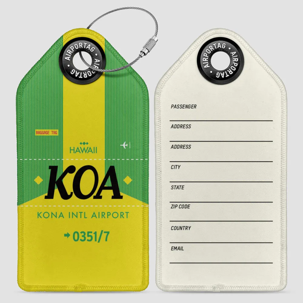 KOA - Luggage Tag