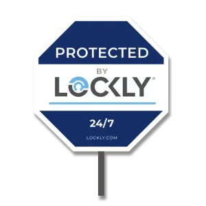 Lockly Security Yard Sign