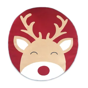 Masilo Organic Cotton Indoor/Outdoor Quilted Playmat – Reindeer