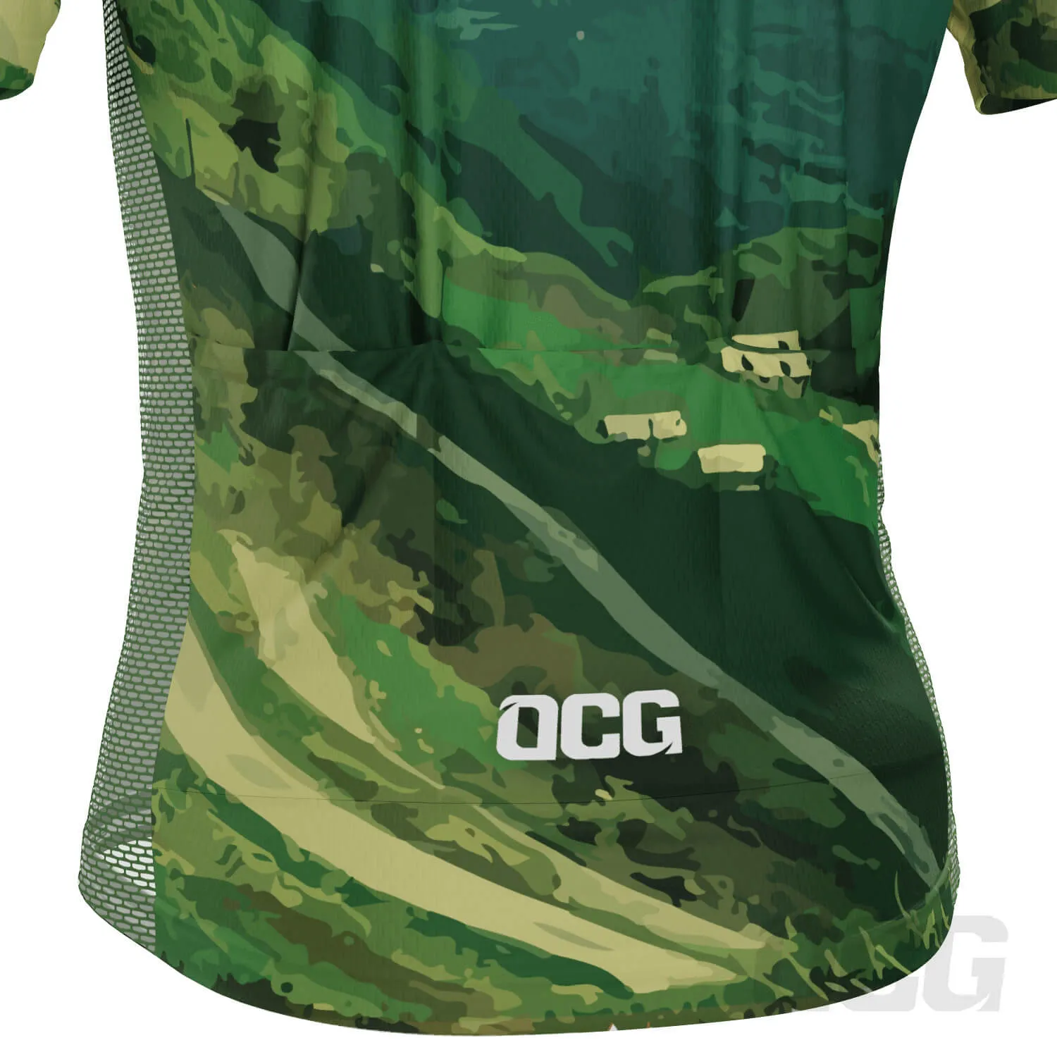 Men's Alto de L'Angliru Epic Climbs Short Sleeve Cycling Jersey