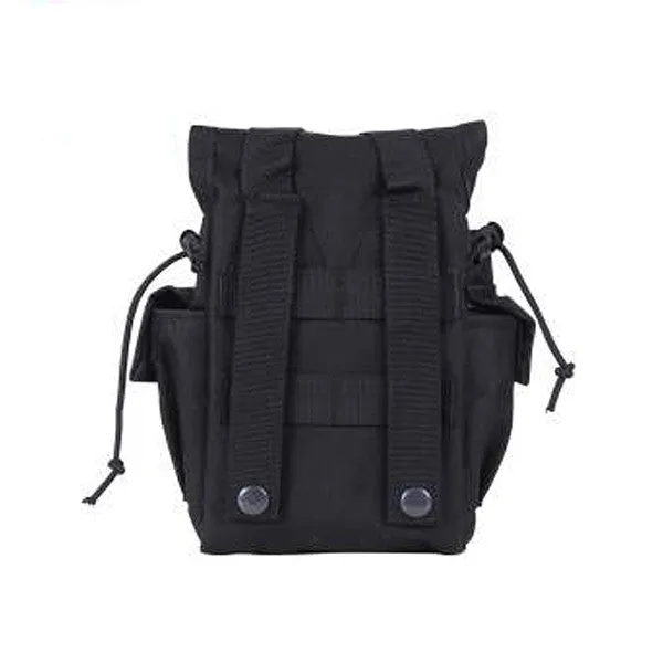 MOLLE II Canteen & Utility Pouch | Black - BLACK