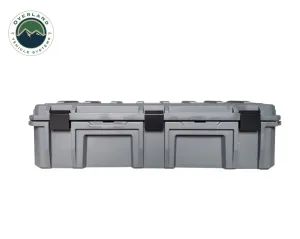 Overland Vehicle Systems D.B.S. - Dark Grey 117 QT Dry Box with Drain, and Bottle Opener