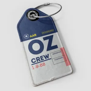 OZ - Luggage Tag