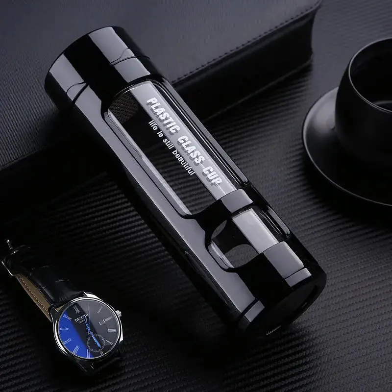 Portable Water Bottle Glass 520/650/1000ml Large Capacity