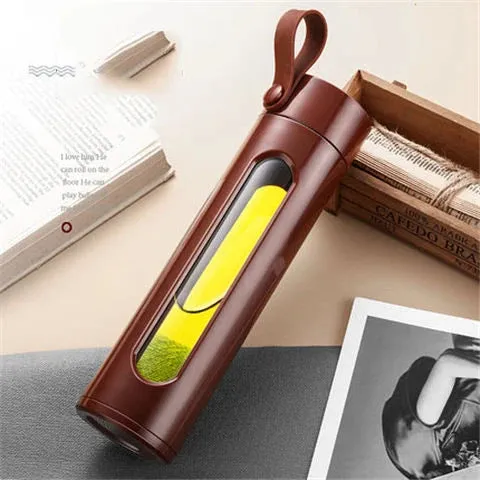 Portable Water Bottle Glass 520/650/1000ml Large Capacity