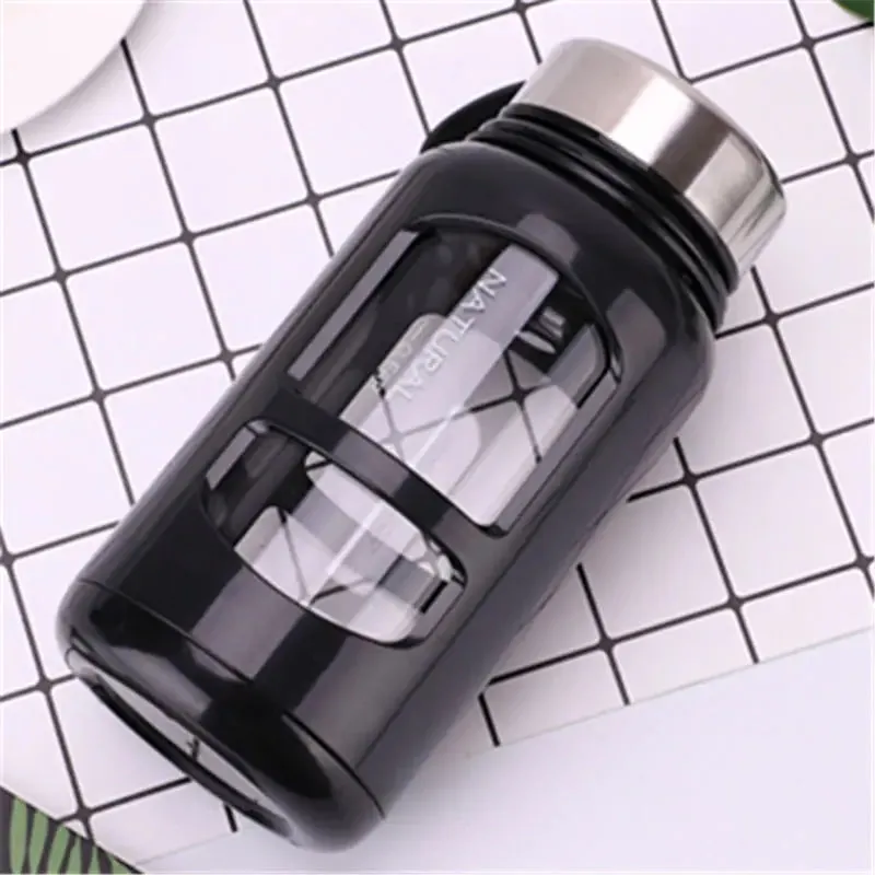 Portable Water Bottle Glass 520/650/1000ml Large Capacity