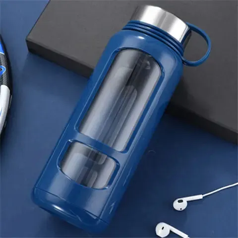 Portable Water Bottle Glass 520/650/1000ml Large Capacity