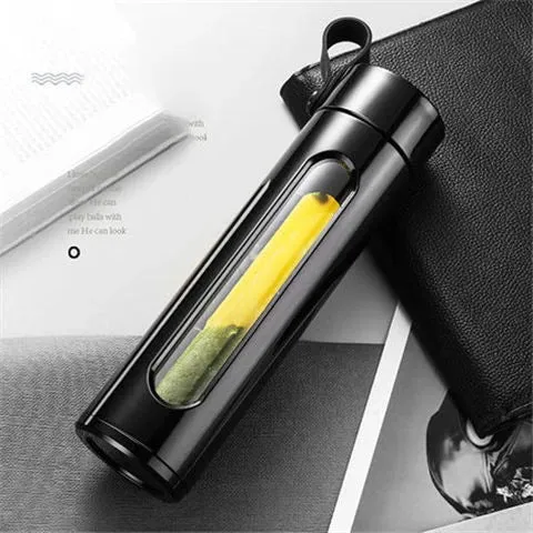 Portable Water Bottle Glass 520/650/1000ml Large Capacity