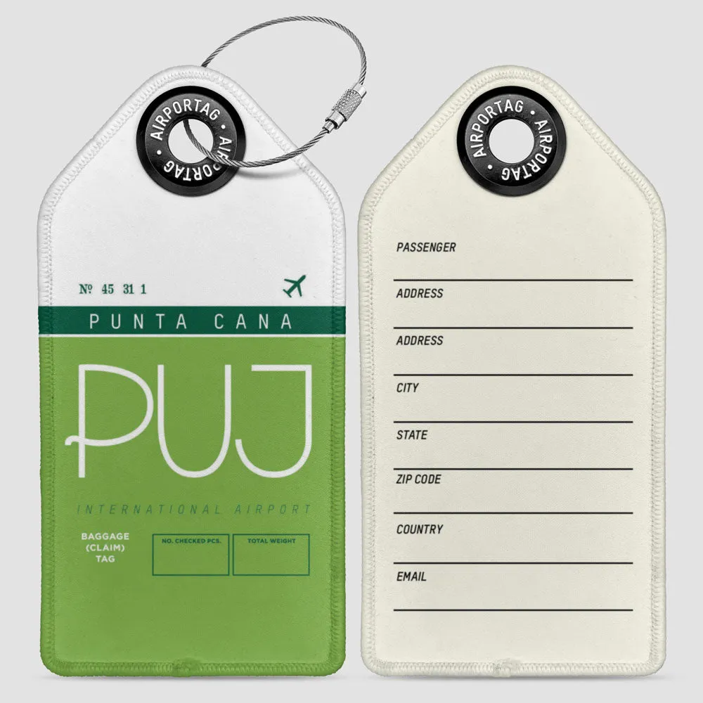 PUJ - Luggage Tag