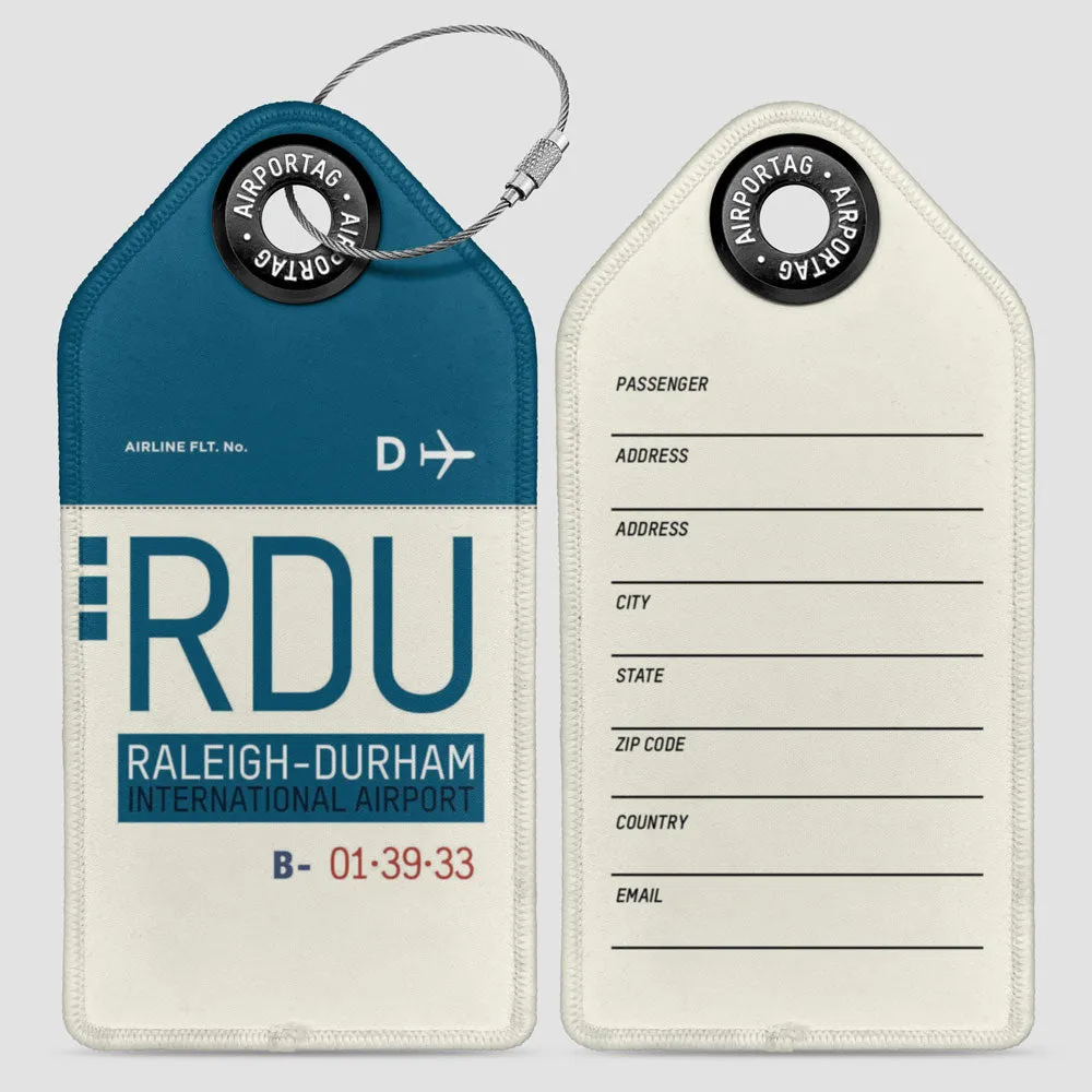 RDU - Luggage Tag