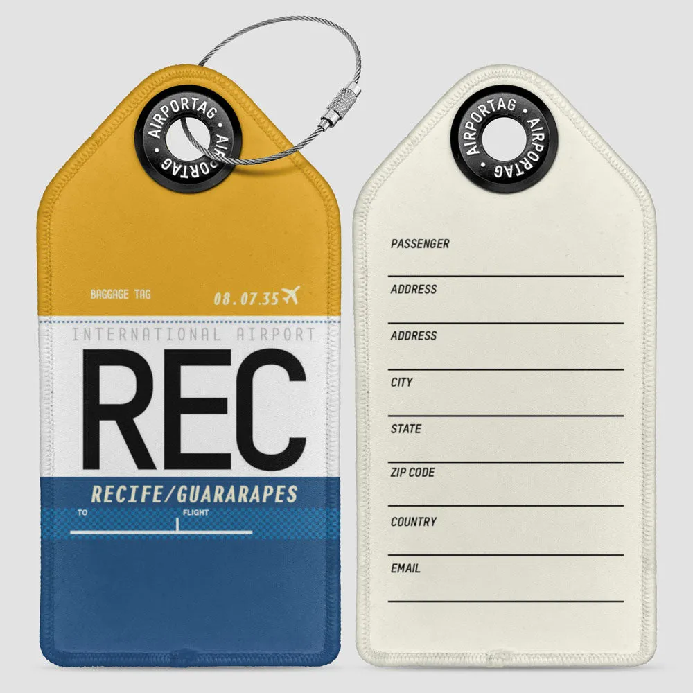 REC - Luggage Tag