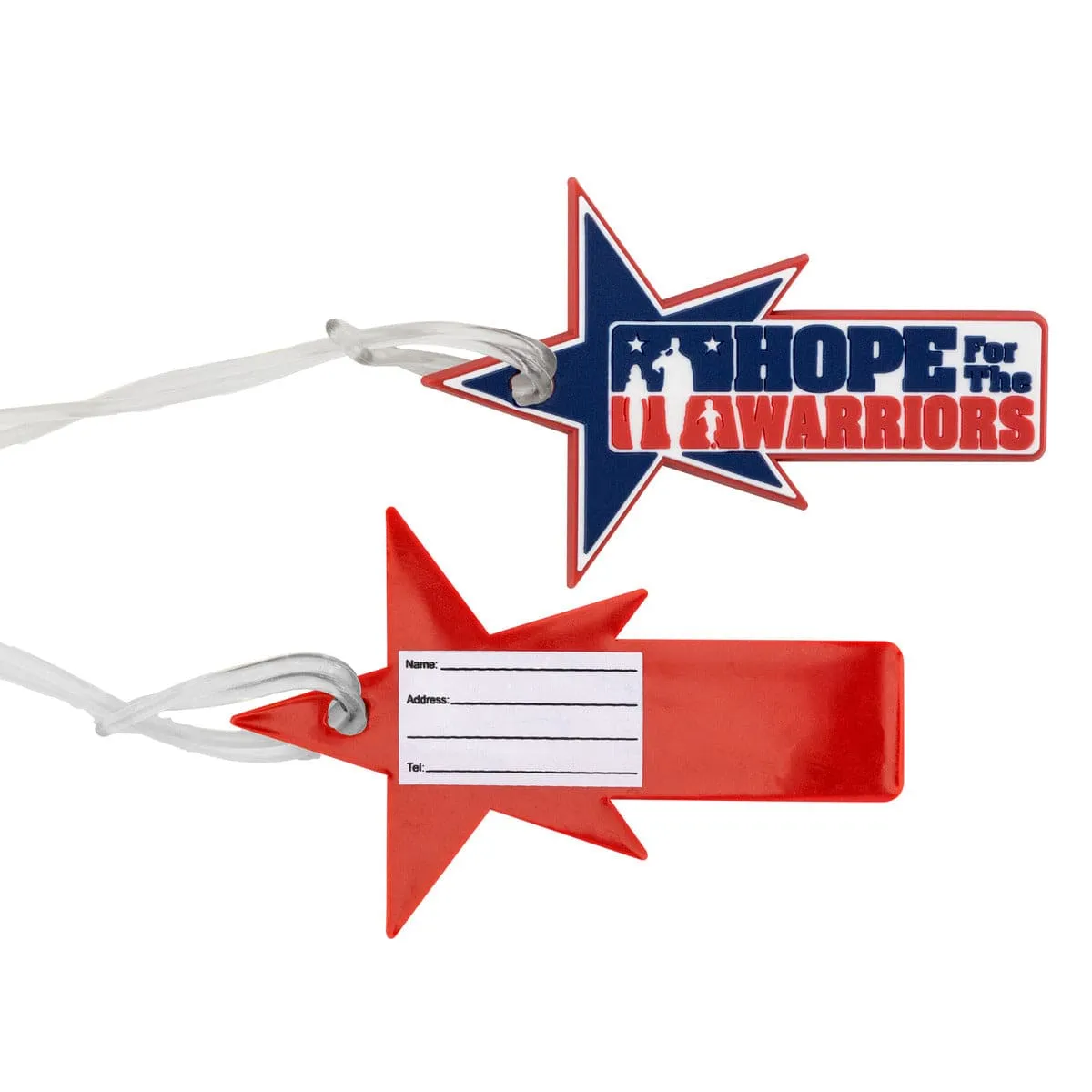 Retro PVC Luggage Tag