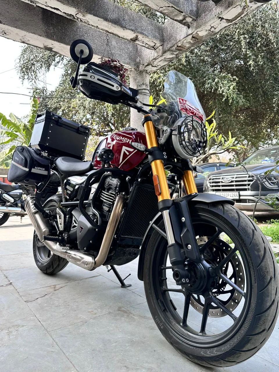 Saddle Stay for Triumph Speed 400 Accessories | Scrambler 400x Accessories