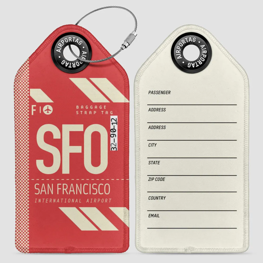 SFO - Luggage Tag
