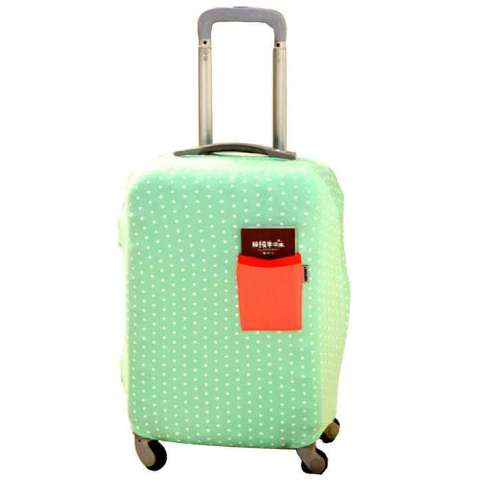 Shoppy Stretchable Protection Polka Dot Luggage Cover