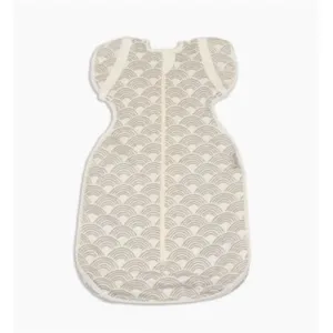 Silkberry Baby Bamboo Newborn Cocoon Sack (1 TOG) (Wobbly Wave Print)