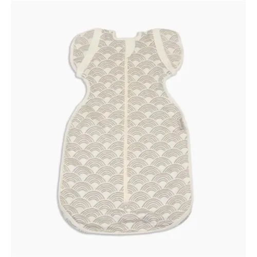 Silkberry Baby Bamboo Newborn Cocoon Sack (1 TOG) (Wobbly Wave Print)