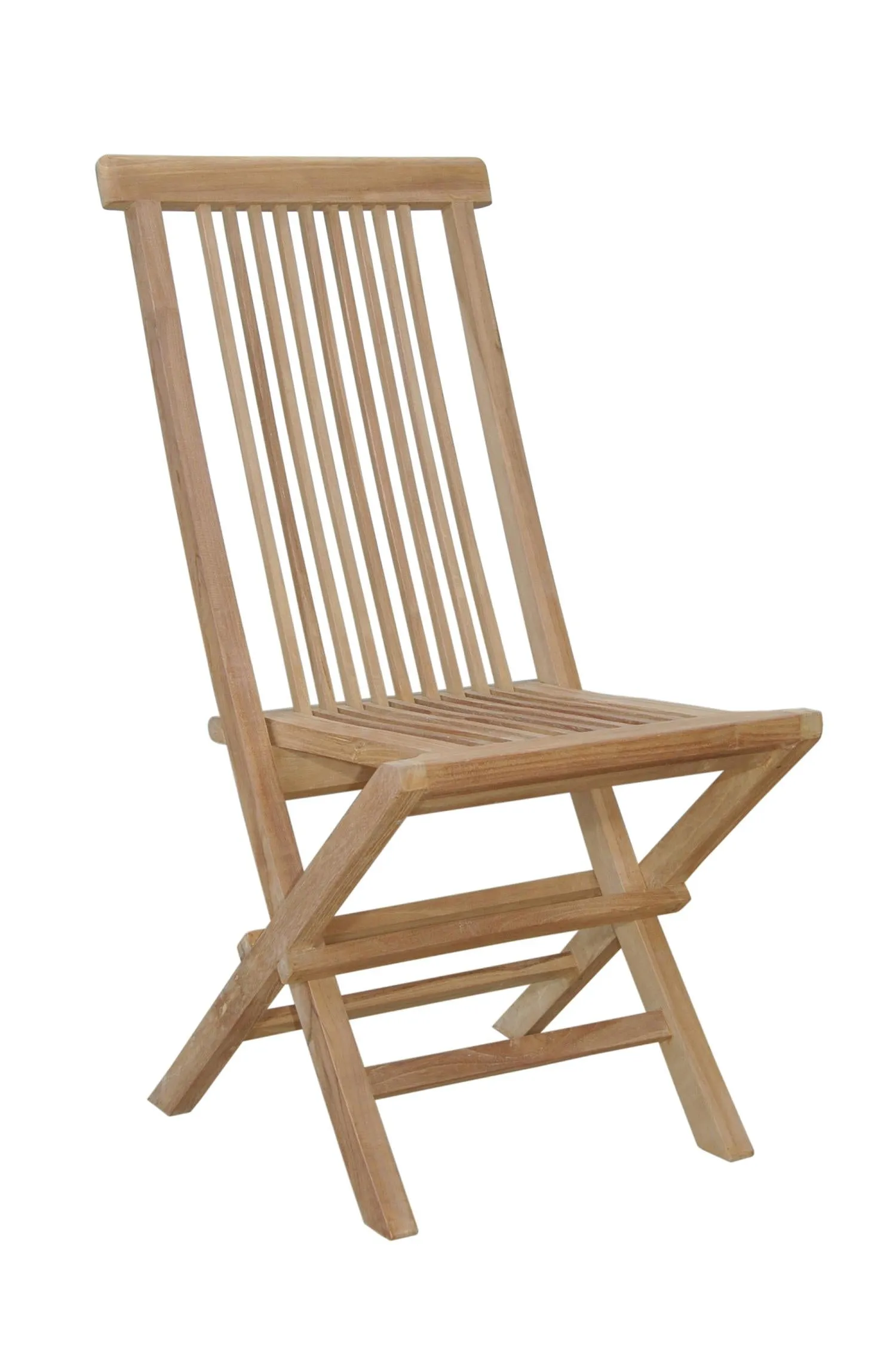 Solid Teak Montage Bristol 3-Piece Bistro Set, w/Folding Chairs, Delivered Free In 5 - 9 Working Days.