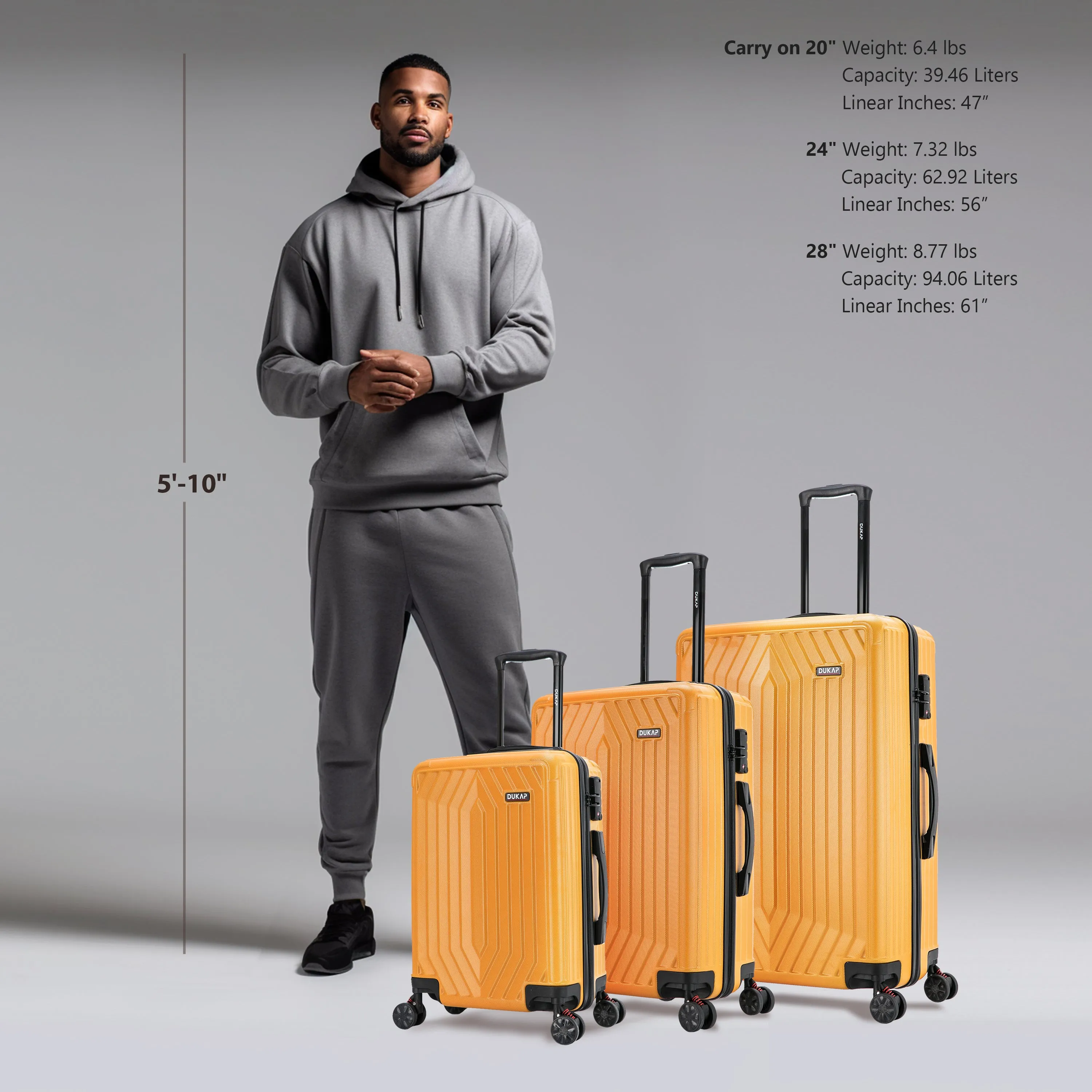 STRATOS 3 Piece Set 20"/24"/28"