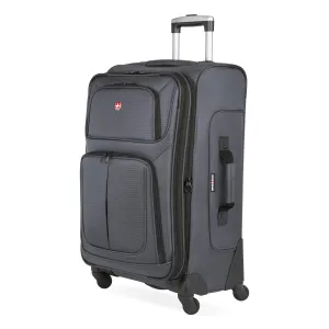 SwissGear Expandable 25-Inch Dark Grey Luggage
