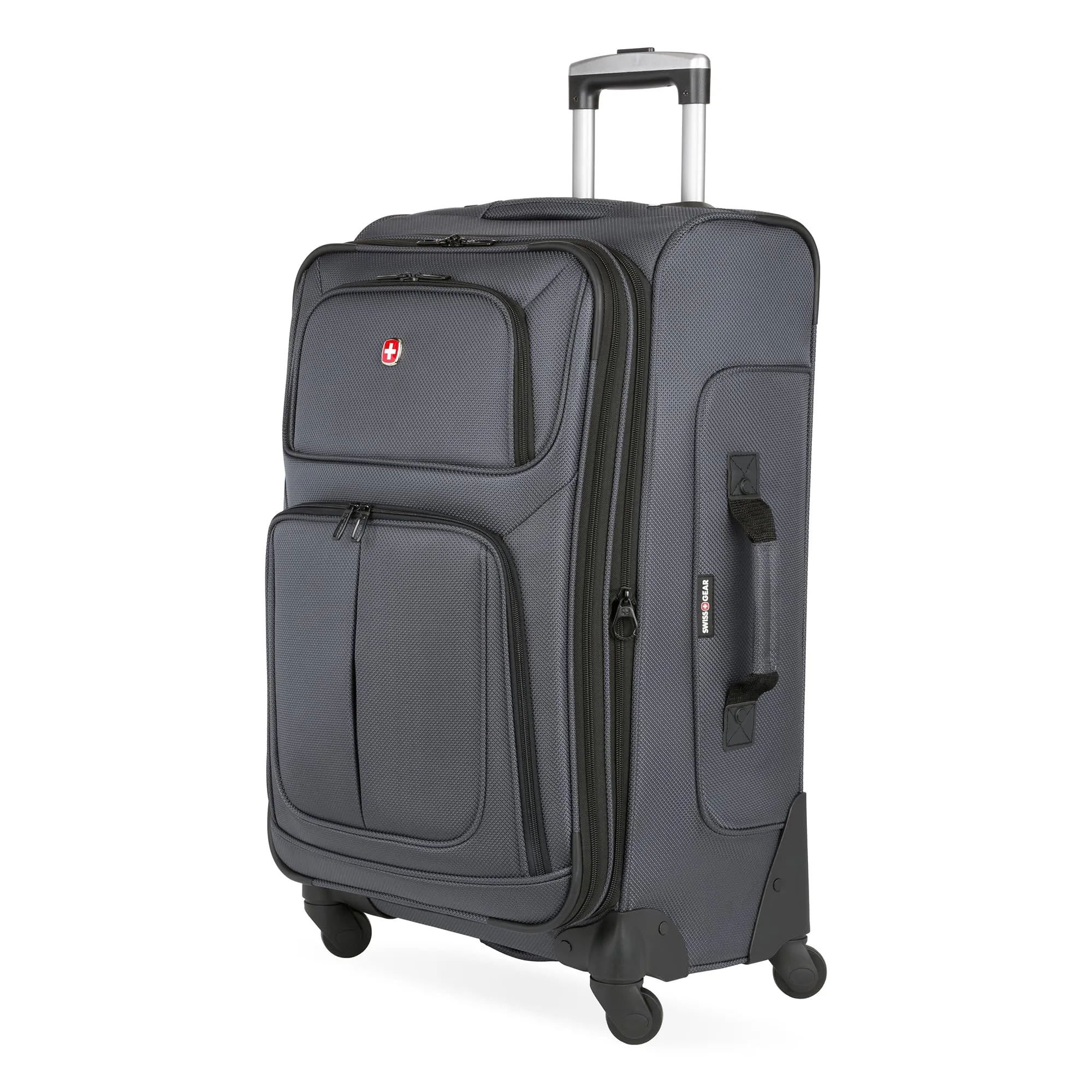 SwissGear Expandable 25-Inch Dark Grey Luggage